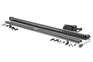 LED Light Bar - Rough Country - 50 Inch Black Series | Single Row - Black